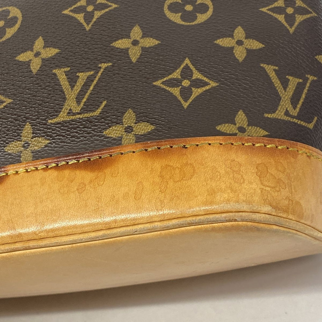 Louis Vuitton Handbag Monogram Alma Brown — view 6