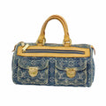 Louis Vuitton Handbag Monogram Denim Neo Speedy Blue