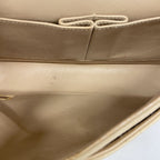 Chanel Shoulder Bag Quilted Lambskin Beige Gold — view 4