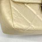 Chanel Shoulder Bag Quilted Lambskin Gold — view 6