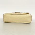 Chanel Shoulder Bag Quilted Lambskin Gold — view 3