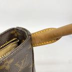 Louis Vuitton Shoulder Bag Monogram Looping GM Brown — view 6