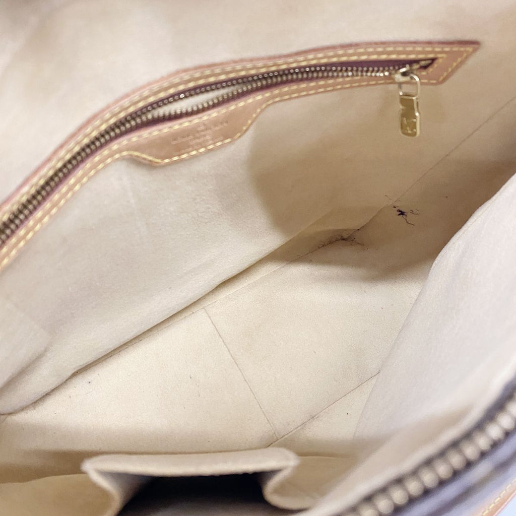 Louis Vuitton Shoulder Bag Monogram Looping GM Brown — view 4