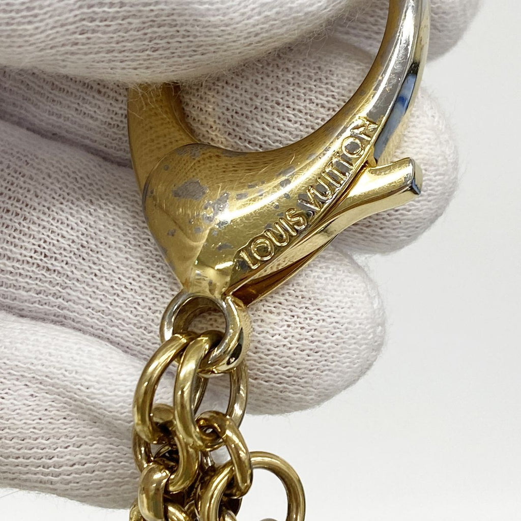 Louis Vuitton Key Holder Charm Bijou Sac Insolence Brown Gold — view 2