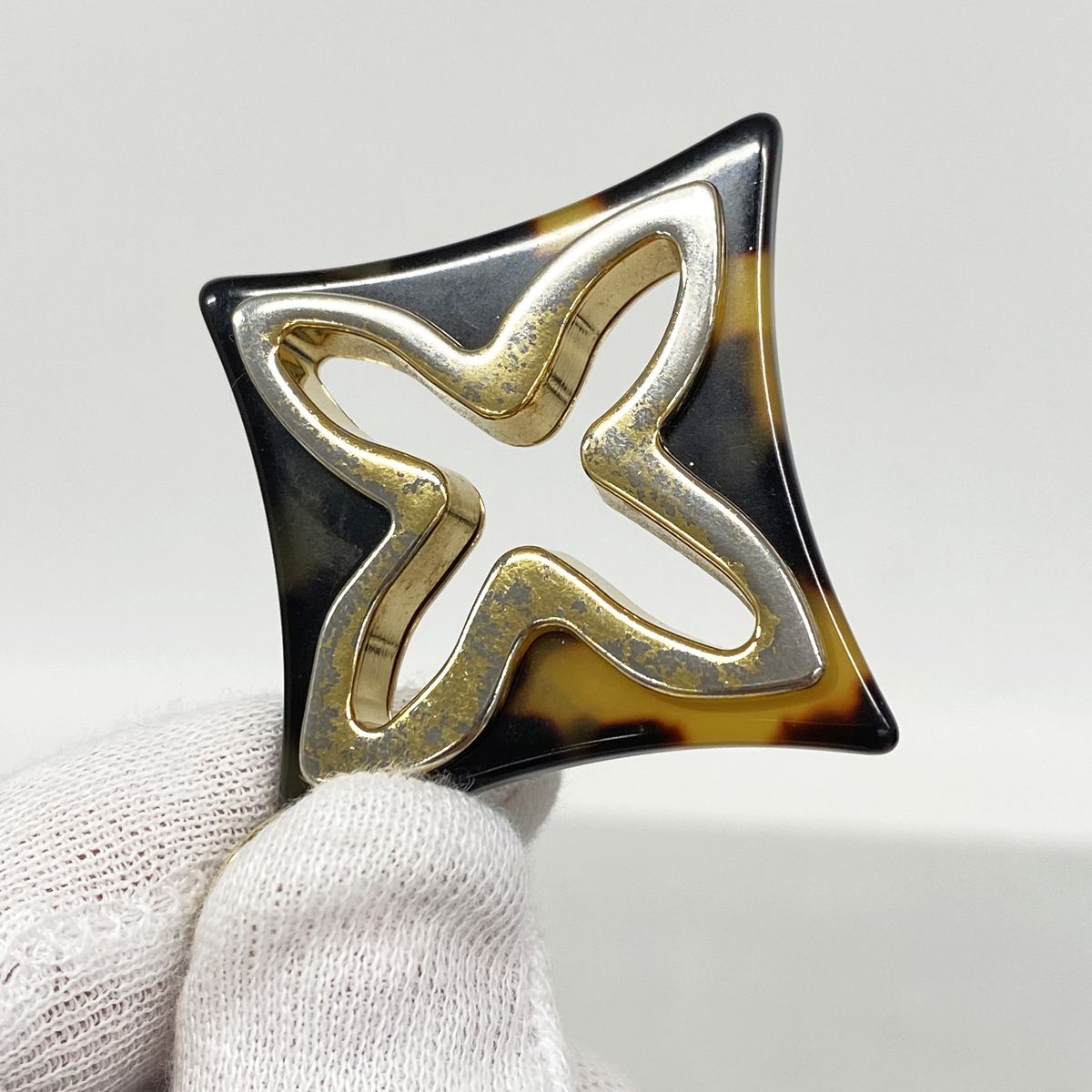 Louis Vuitton Key Holder Charm Bijou Sac Insolence Brown Gold — view 3