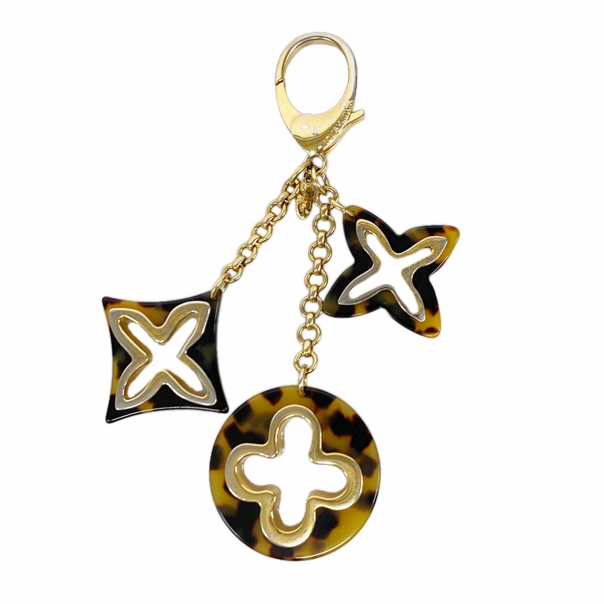 Louis Vuitton Key Holder Charm Bijou Sac Insolence Brown Gold