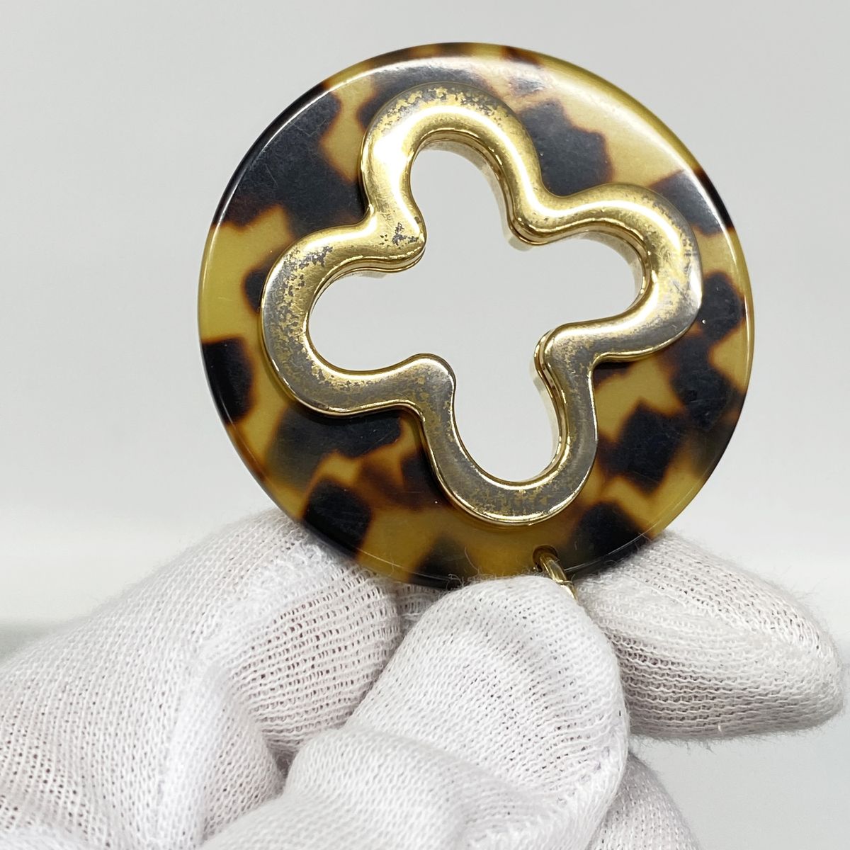 Louis Vuitton Key Holder Charm Bijou Sac Insolence Brown Gold — view 4