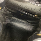 Gucci Backpack Bamboo Leather Black Gold — view 4