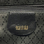 Gucci Backpack Bamboo Leather Black Gold — view 5