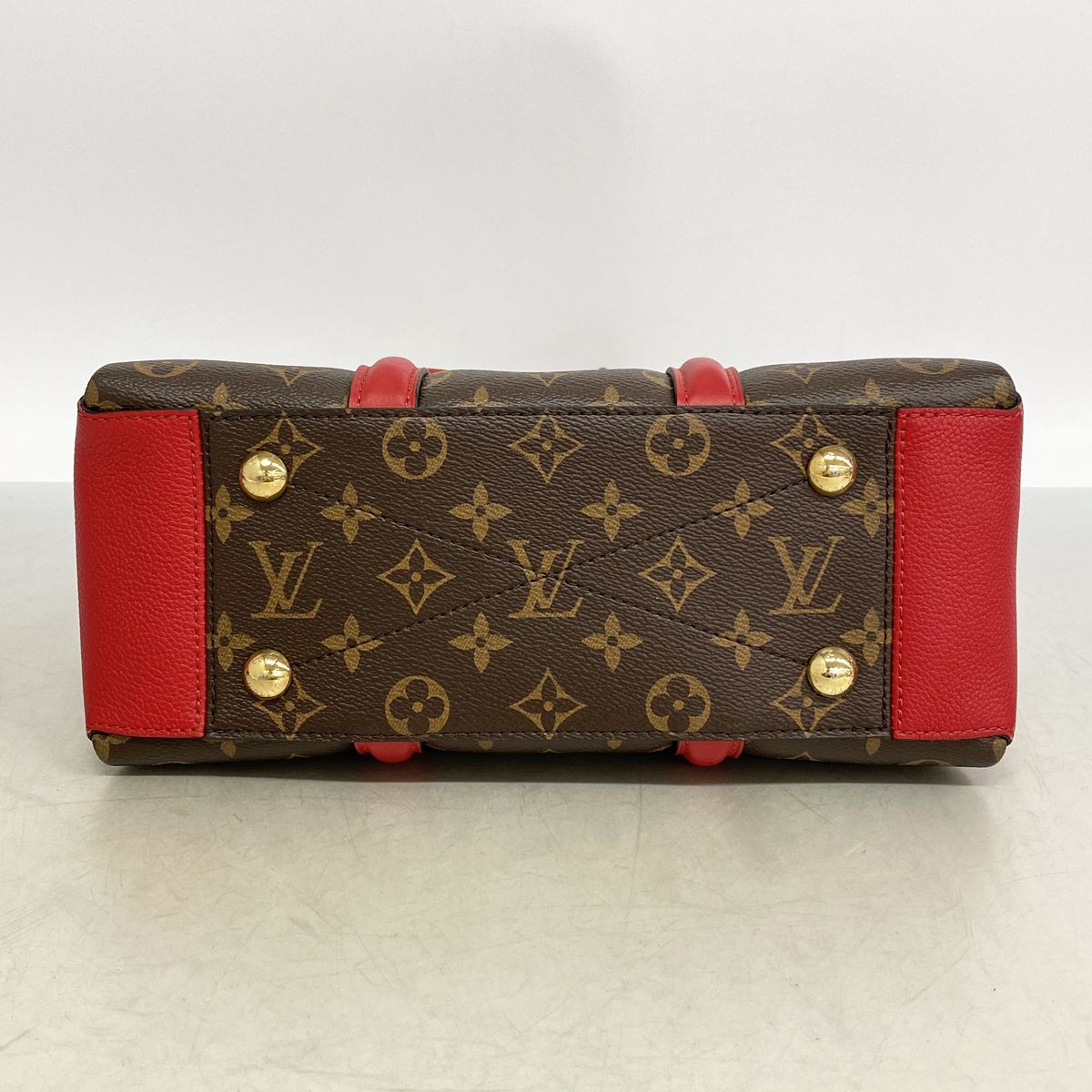 Louis Vuitton Handbag Monogram Soufflot Nvbb Cerise 2-Way Bag — view 3
