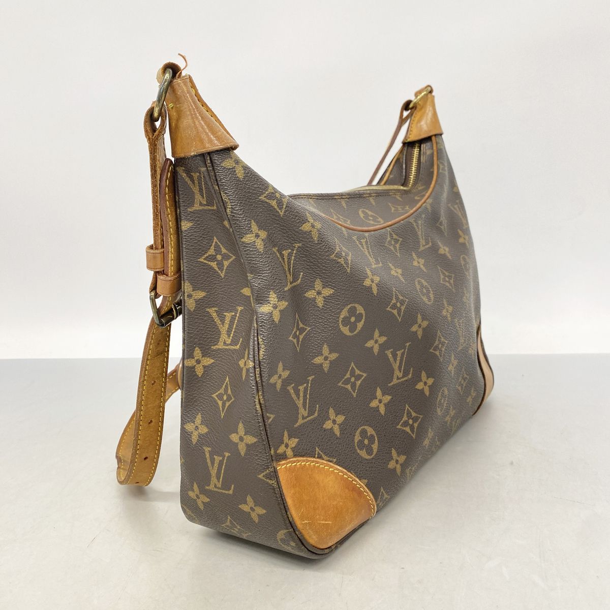 Louis Vuitton Shoulder Bag Monogram Boulogne 30 Brown — view 2