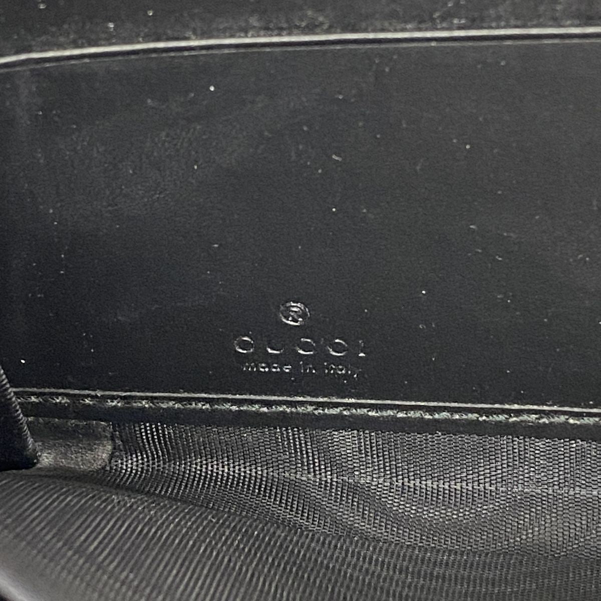 Gucci Wallet GG Supreme Brown Black Silver — view 4