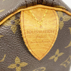 Louis Vuitton Handbag Monogram Speedy 30 Brown — view 5