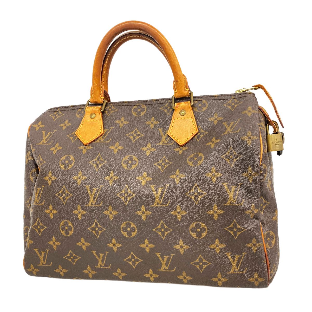 Louis Vuitton Handbag Monogram Speedy 30 Brown