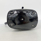 Gucci Handbag Bamboo Patent Black Silver — view 3