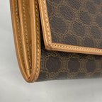 Celine Wallet Macadam Brown Gold — view 5