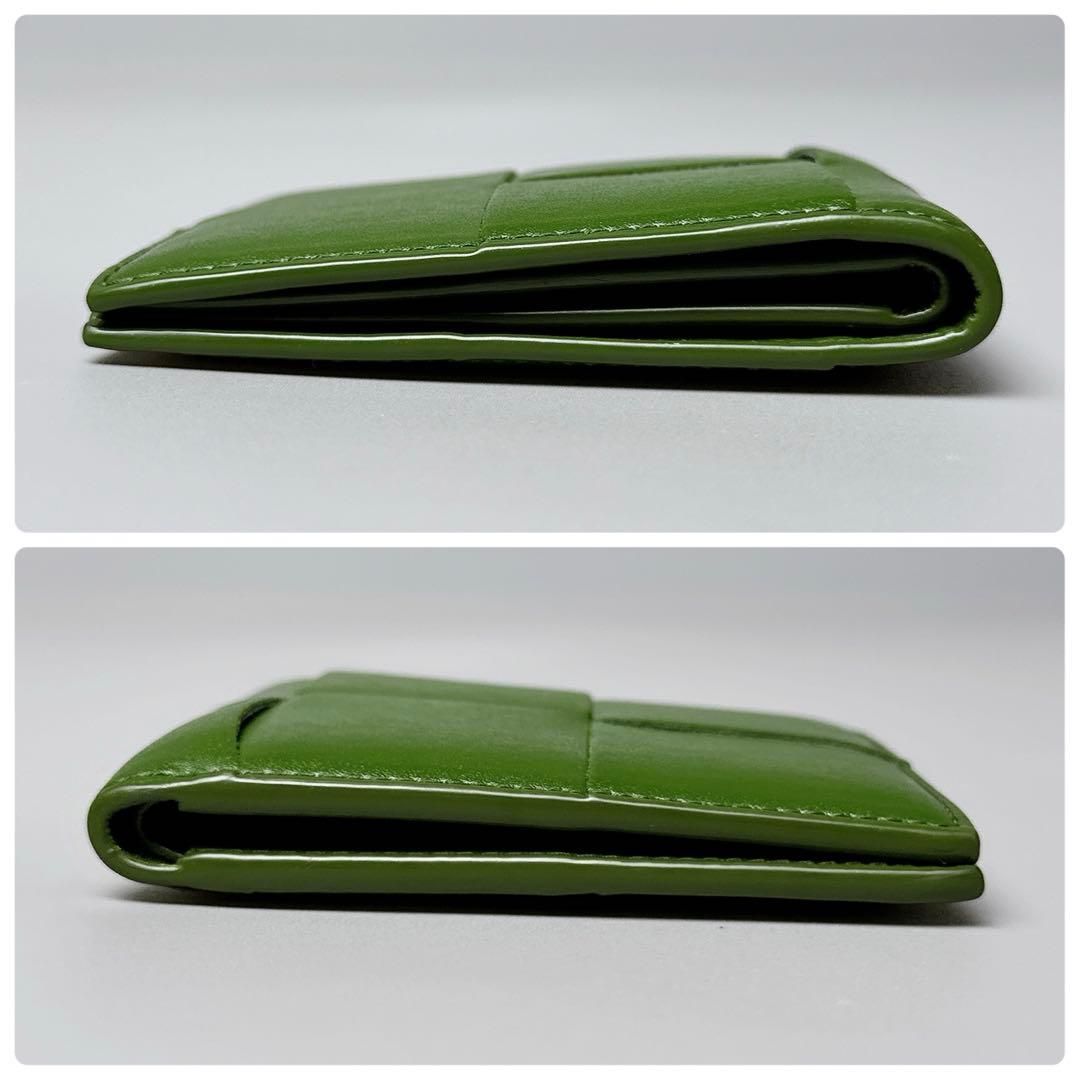Bottega Veneta Cassette Bifold Wallet Green — view 6