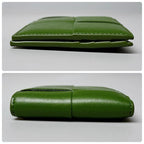 Bottega Veneta Cassette Bifold Wallet Green — view 5