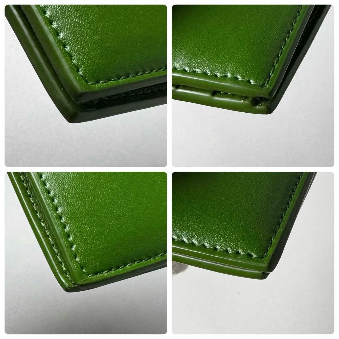 Bottega Veneta Cassette Bifold Wallet Green — view 7