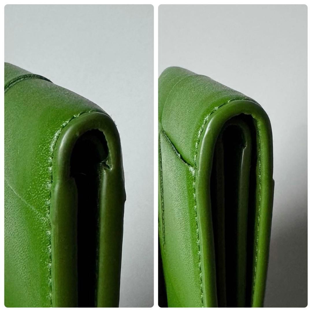 Bottega Veneta Cassette Bifold Wallet Green — view 8