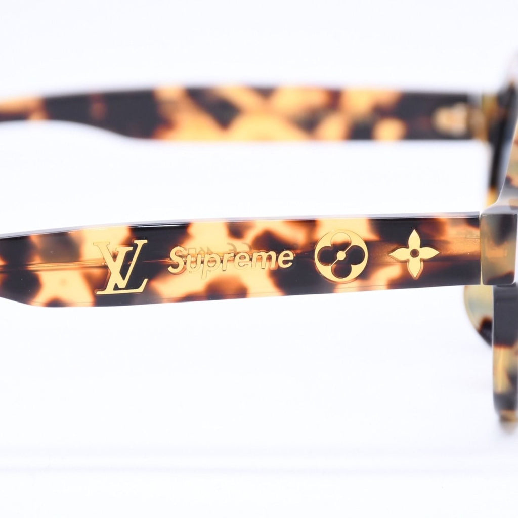 Louis Vuitton Supreme Downtown Sunglasses Tortoiseshell Eyewear — view 8