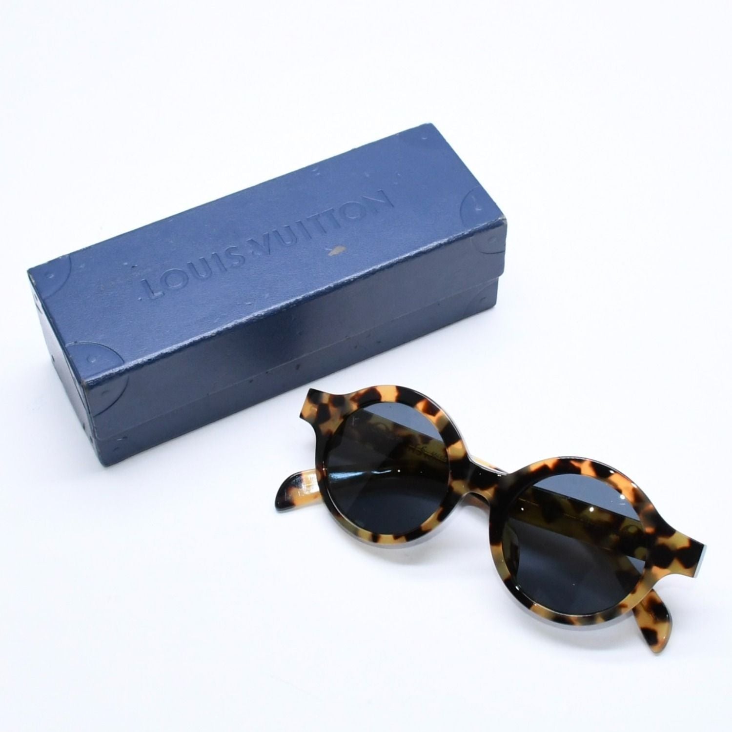 Louis Vuitton Supreme Downtown Sunglasses Tortoiseshell Eyewear