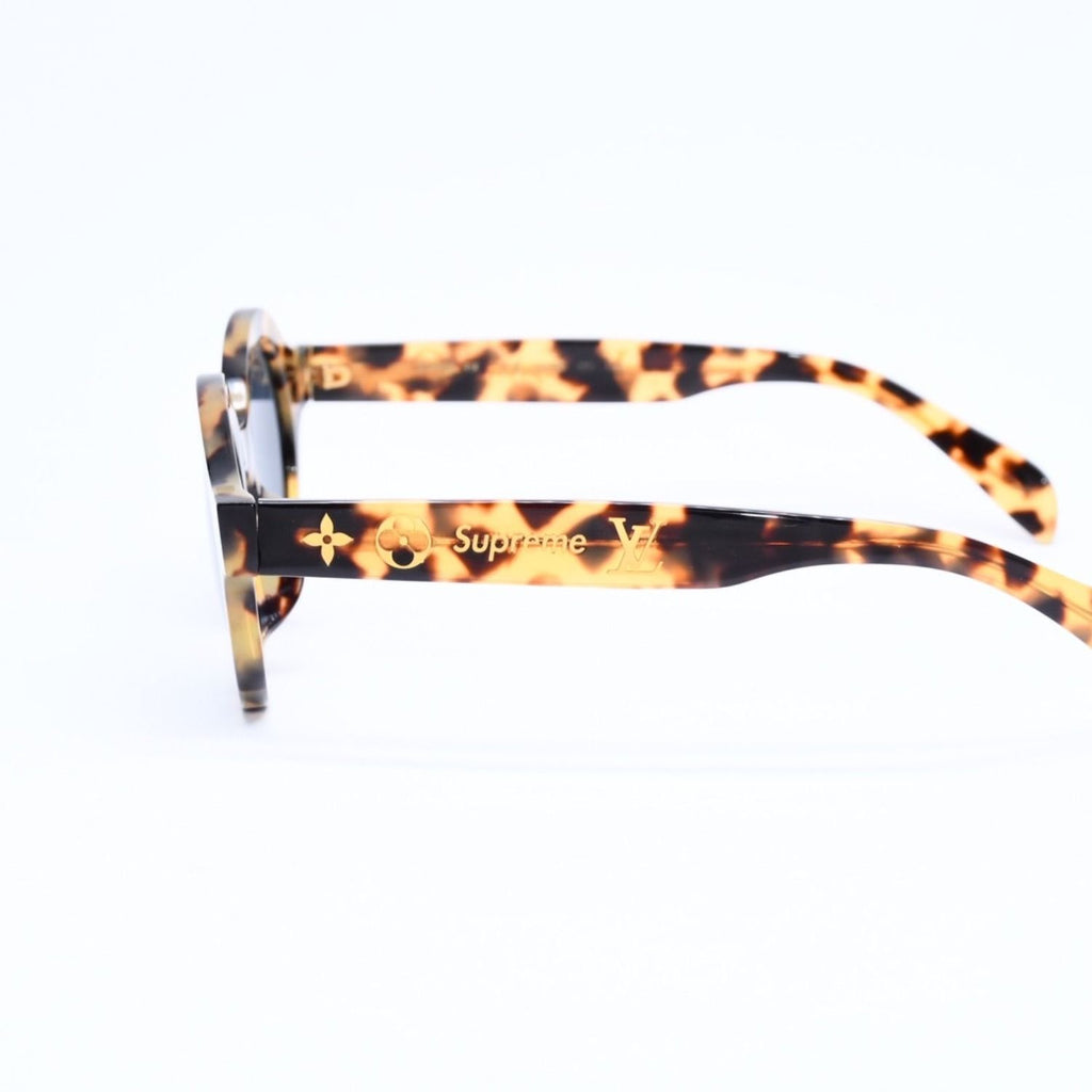 Louis Vuitton Supreme Downtown Sunglasses Tortoiseshell Eyewear — view 6