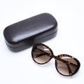 Louis Vuitton LV Blue Bell Sunglasses Eyewear Tortoiseshell Color Gold