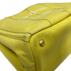 Prada Tote Bag Canapa Yellow — view 6