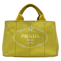 Prada Tote Bag Canapa Yellow