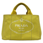 Prada Tote Bag Canapa Yellow
