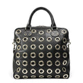 Gucci Archive Grommet 2-Way Shoulder Bag Black