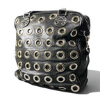 Gucci Archive Grommet 2-Way Shoulder Bag Black — view 2