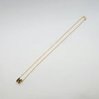 Hermes Necklace Mini Pop H Rocabar Black Gold H Logo Pendant — view 6