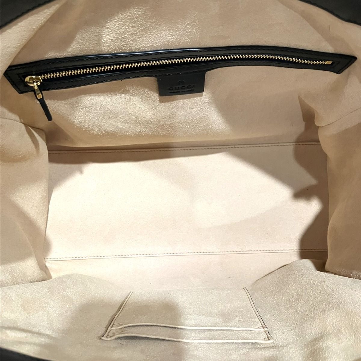 Gucci Ophidia Sherry Line Handbag Suede Leather — view 6