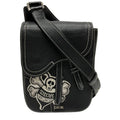Dior Shawn Stussy Collaboration Saddle Bee Pouch Shoulder Bag Leather