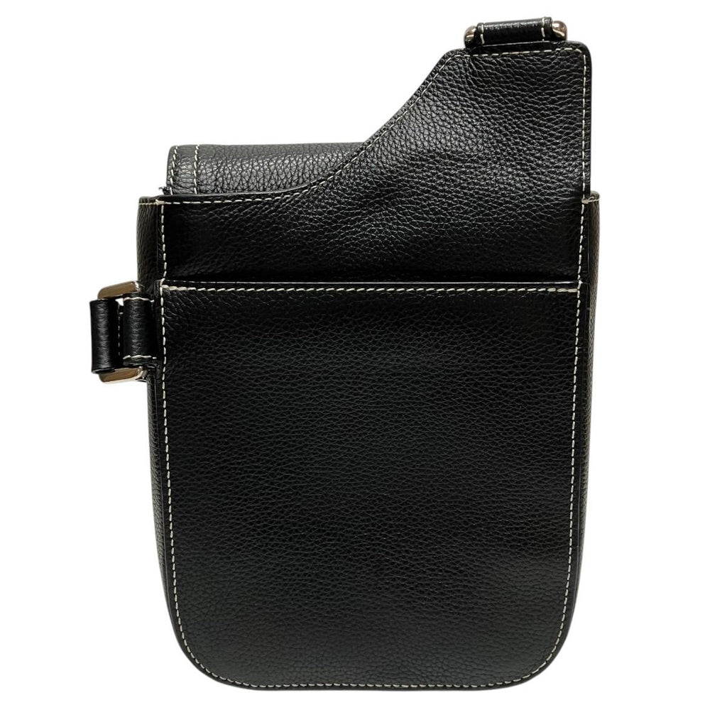 Dior Shawn Stussy Collaboration Saddle Bee Pouch Shoulder Bag Leather — view 2