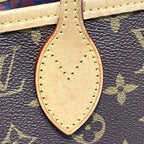 Louis Vuitton Neverfull MM Yayoi Kusama Collaboration Monogram Tote Bag Canvas — view 6