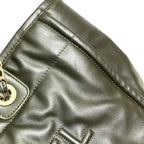 Chanel Deauville 2-Way Shoulder Bag Leather — view 8