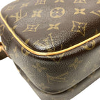 Louis Vuitton Reporter PM Monogram Shoulder Bag Canvas — view 8
