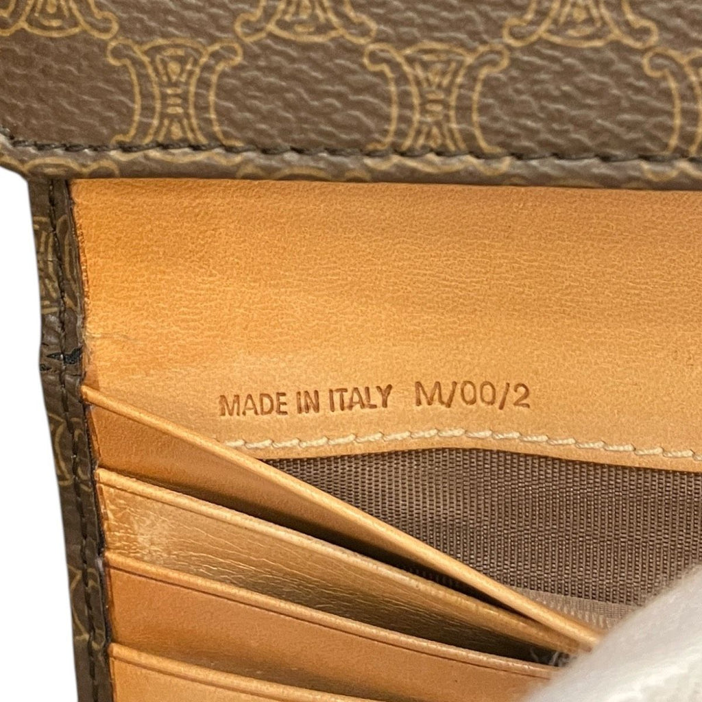 Celine Macadam Wallet Leather — view 5