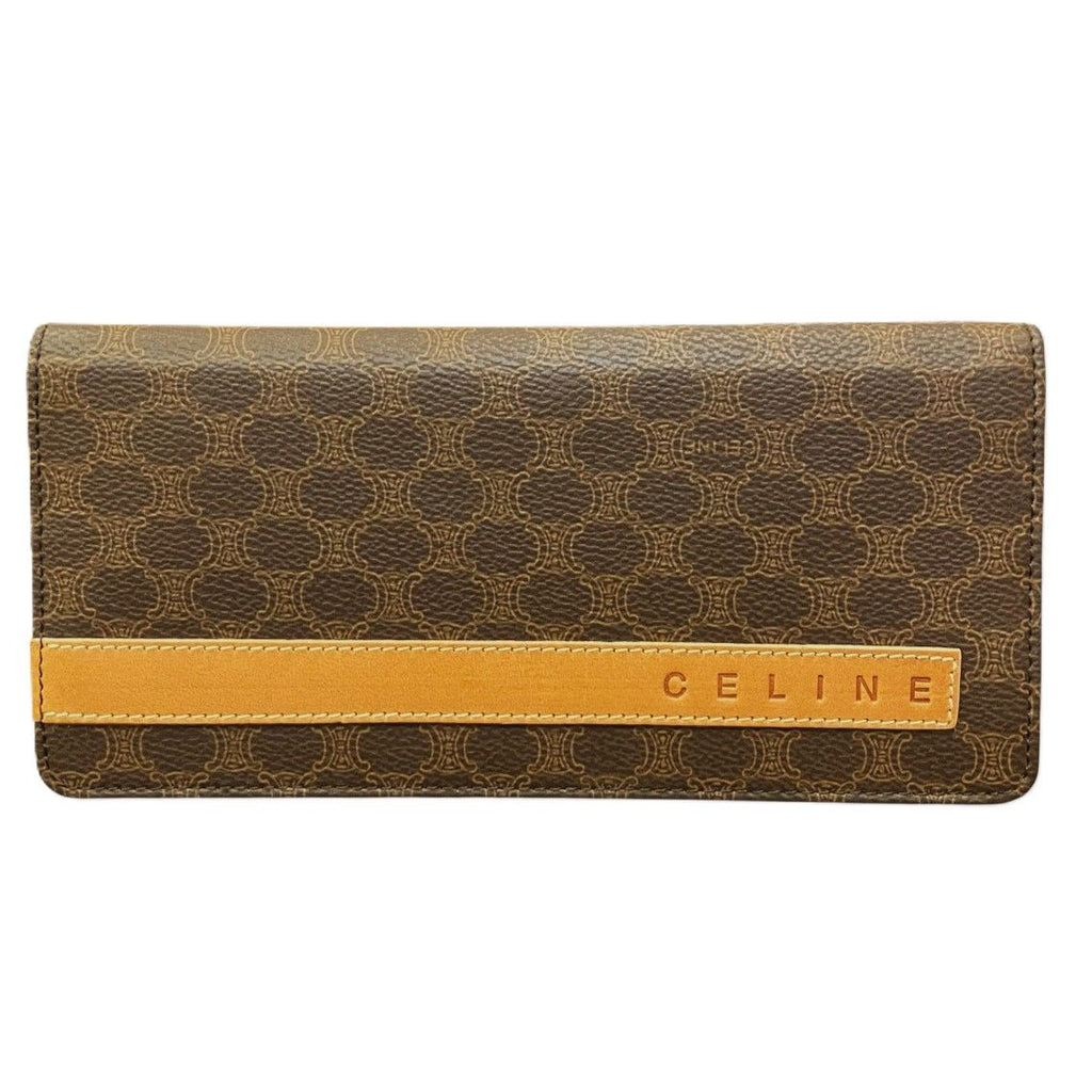 Celine Macadam Wallet Leather