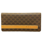 Celine Macadam Wallet Leather