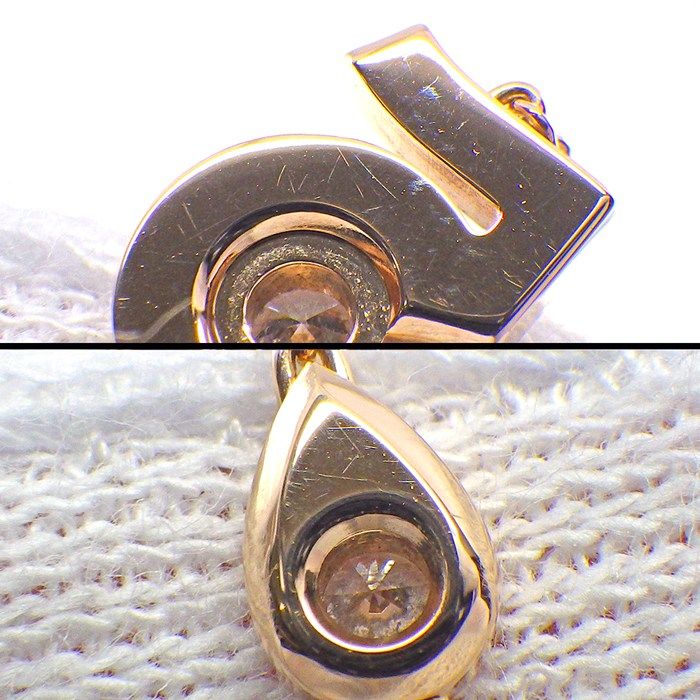Chanel Bracelet Extra de No 5 Drop Motif 5 Point Diamond Total 18k Pink Gold — view 5