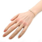 Chanel Bracelet Extra de No 5 Drop Motif 5 Point Diamond Total 18k Pink Gold — view 6