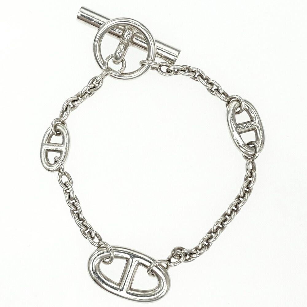 Hermes Bracelet Farandole LG Chaine D'ancre Silver — view 2
