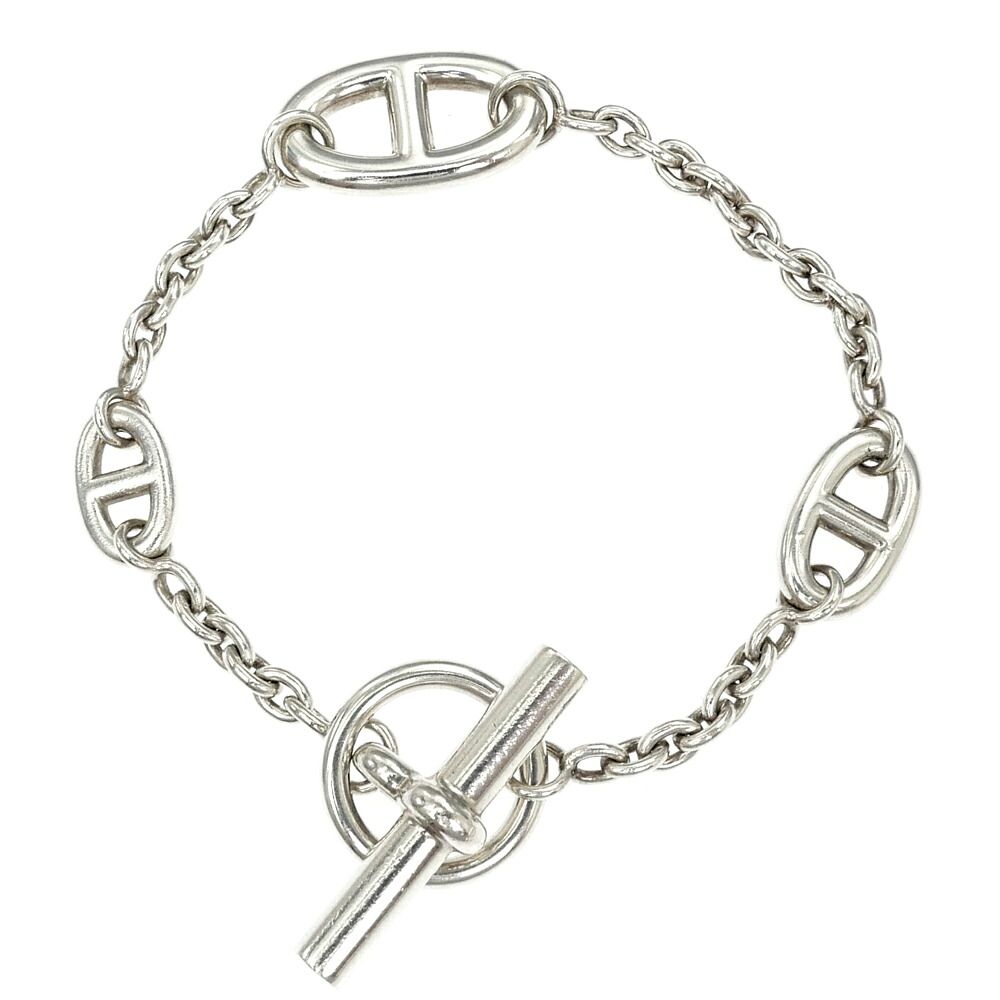 Hermes Bracelet Farandole LG Chaine D'ancre Silver