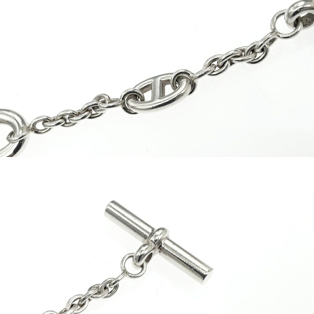 Hermes Bracelet Farandole LG Chaine D'ancre Silver — view 7