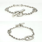 Hermes Bracelet Farandole LG Chaine D'ancre Silver — view 4