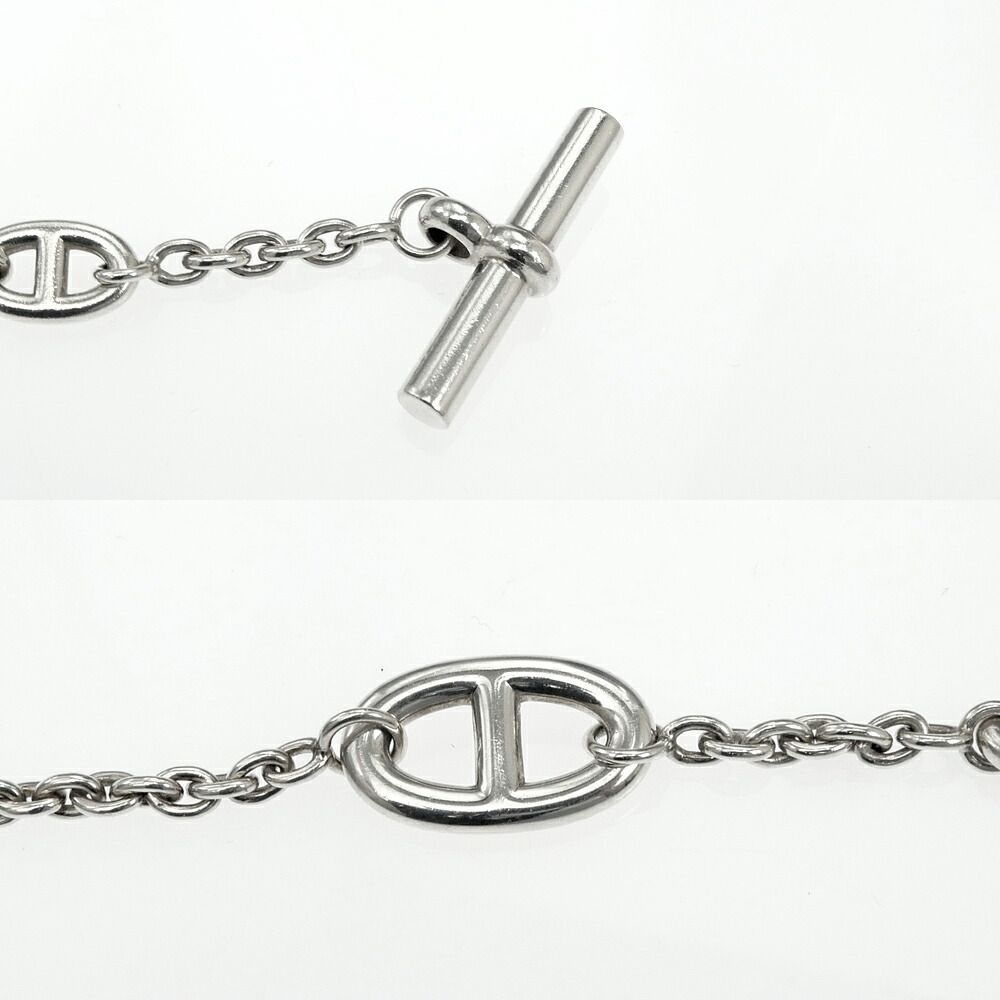 Hermes Bracelet Farandole LG Chaine D'ancre Silver — view 8